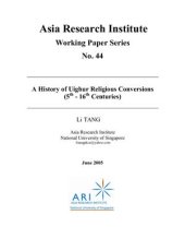 book A history of Uighur religious conversions (5th - 16th centuries)