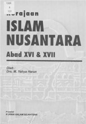 book Kerajaan Islam Nusantara, Abad XVI & XVII