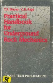 book Practical Handbook for Underground Rock Mechanics