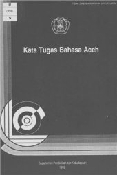 book Kata Tugas Bahasa Aceh