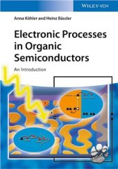 book Electronic Processes in Organic Semiconductors: An Introduction