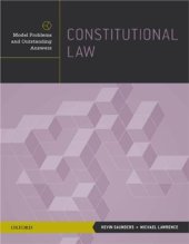 book Constitutional Law: Model Problems And Outstanding Answers