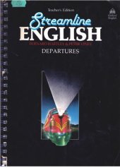 book Streamline English Departures Teacher's Edition