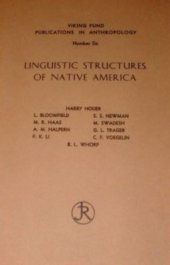 book Linguistic Structures of Native America