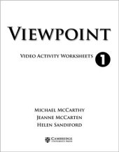 book Viewpoint 1. Video Activity Worksheets