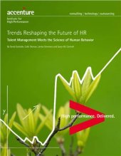 book Trends Reshaping the Future of HR. Talent Management Meets the Science of Human Behavior