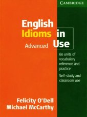 book English Idioms in Use Advanced with Key