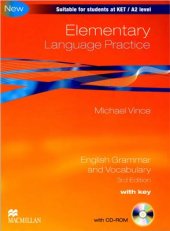 book Elementary Language Practice: English Grammar and Vocabulary (with key)