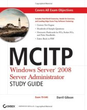 book MCITP Windows Server 2008 server administrator study guide