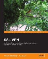 book SSL VPN: Understanding, evaluating and planning secure, web-based remote access: A comprehensive overview of SSL VPN technologies and design strategies