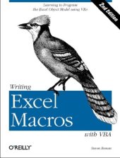 book Writing Excel Macros with VBA, 