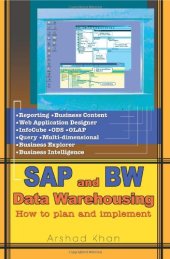 book SAP and BW Data Warehousing: How to Plan and Implement