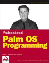 book Professional Palm OS Programming