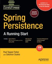 book Spring Persistence - A Running Start