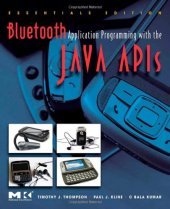 book Bluetooth Application Programming with the Java APIs Essentials Edition