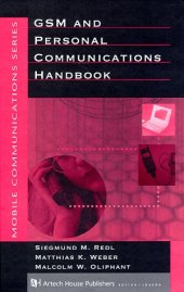 book GSM and Personal Communications Handbook