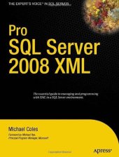 book Pro SQL Server 2008 XML