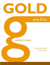 book Gold pre-first: Teacher's book