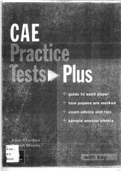 book CAE Cambridge Practice Tests Plus 1