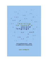 book Learning to Speak a Second Language