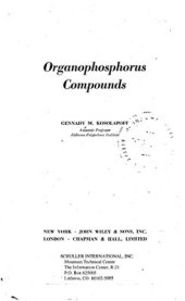 book Organophosphorus Compounds