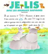 book Je Lis avec les Animaux Sauvages