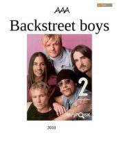 book Backstreet Boys (lyrics book)