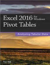 book Excel 2016 for Windows Pivot Tables