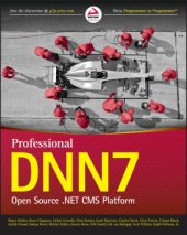 book Professional DNN7: Open Source .NET CMS Platform