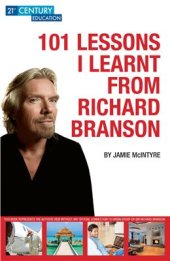 book 101 Lessons I Learnt From Richard Branson