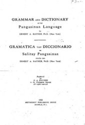 book Grammar and dictionary of the Pangasinan language