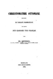 book Chrestomathie Ottomane