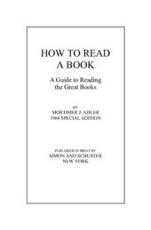 book How to Read a Book (Special Edition)