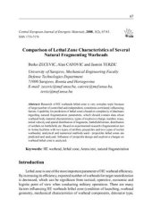 book Comparison of lethal zone characteristics of several natural fragmenting warheads