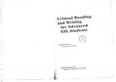 book Critical Reading and Writing for Advanced ESL Students