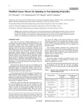 book Modified linear theory for spinning or non-spinning projectiles