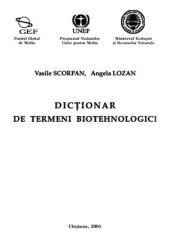 book Dicţionar de termeni biotehnologici