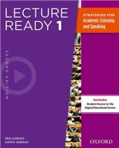 book Lecture Ready 1 Student Book. Strategies for Academic Listening and Speaking