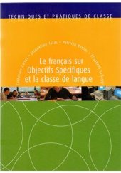 book Le français sur objectifs spécifiques et la classe de langue