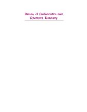 book Review of Endodontics and Operative Dentistry