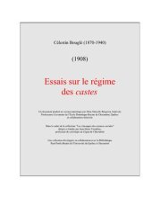 book Essai sur le régime des castes