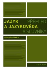 book Jazyk a jazykověda