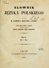 book Słownik języka polskiego. Tom II (G-L)