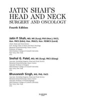 book Jatin Shah's head and neck surgery and oncology