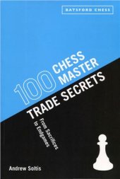 book 100 Chess Master Trade Secrets