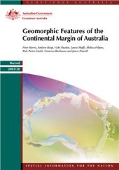 book Geomorphic Features of the Continental Margin of Australia