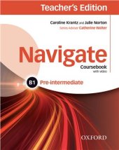 book Navigate B1 Pre-intermediate Coursebook (Teacher's Edition)