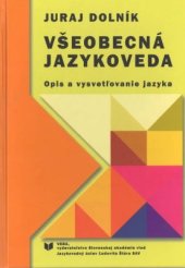 book Všeobecná jazykoveda