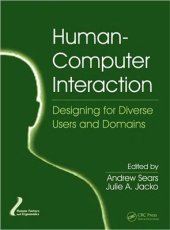 book Human-Computer Interaction. Designing for Diverse Users and Domains