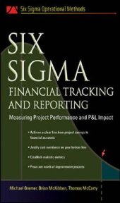 book Six Sigma Financial Tracking and Reporting